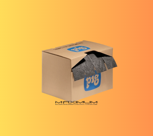PIG Rip-&-Fit Absorbent Universal Mat Roll in Dispenser Box