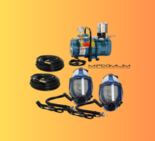 Allegro 9210-02 Two Worker Full Mask System 100