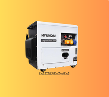 Hyundai 5.8kW / 7.5kVA* Silenced Diesel Generator
