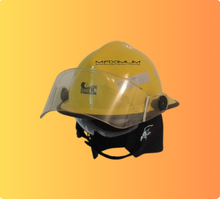 Pacific Fire Helmet F6 Series NFPA Daisy Yellow OTEP V3