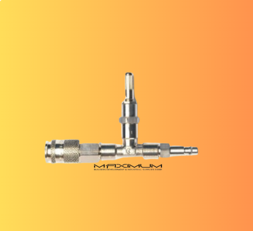 SCOTT 1023353 035.146.00 In-line medium pressure warning whistle, CEN couplings