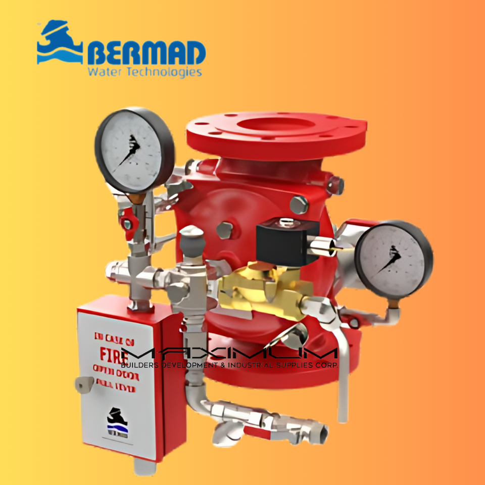 YGE-392: BERMAD Electrically Controlled Deluge Valve - FP-400E-2M