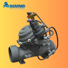 SCD-854: BERMAD Flow Control Valve With Differential Pressure Duct & Manual Selector