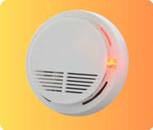 AW-SSD701-AB 9V DC And 220V AC Standalone Photoelectric Smoke Detector