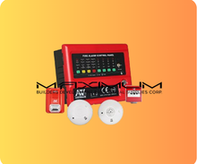 Wireless Conventional Fire Alarm Control Panel 4 Zones