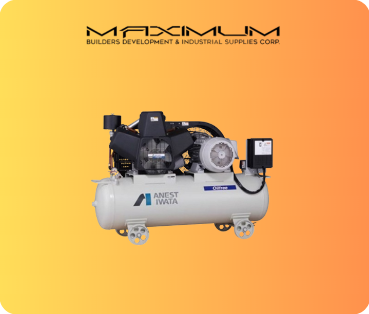 ANEST IWATA Reciprocating Air Compressor (Oil-Lubricated)