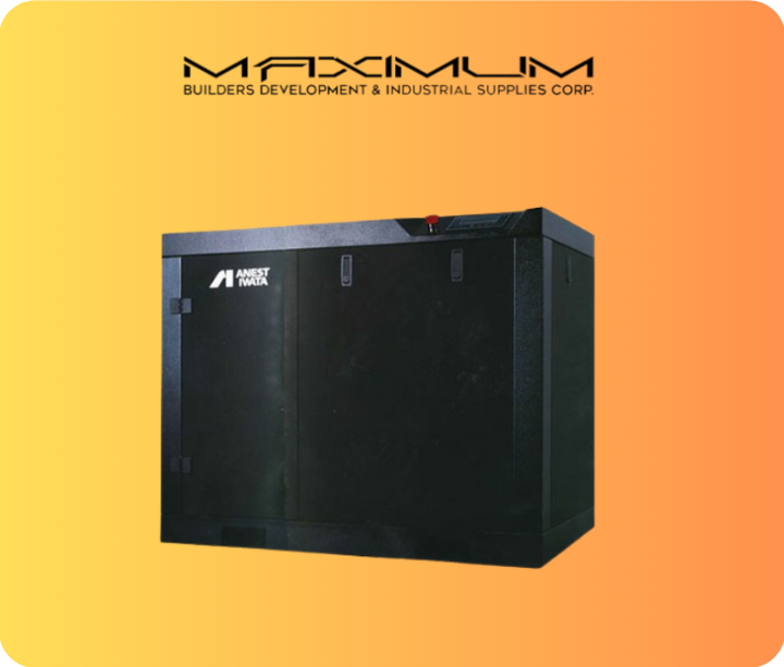 ANEST IWATA Screw Compressor (Oil-Lubricated) - LRS (Load/unload Type) 15kW-132kW