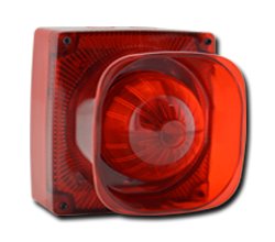 Weather proof Conventional Fire Strobe Sounder AW-CSS2166-4