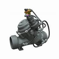 SCD-854: BERMAD Flow Control Valve With Differential Pressure Duct & Manual Selector