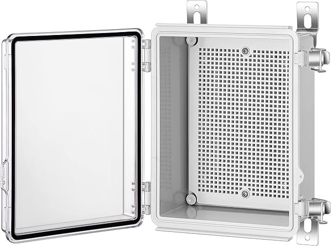 Waterproof Transparent Cover Plastic Enclosure Electrical Junction Box