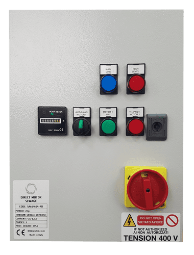 Sump Pump Control Panel