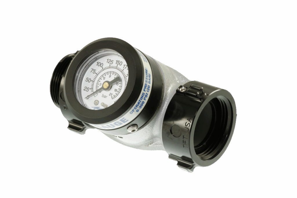 Task Force Tips In-Line Pressure Gauge