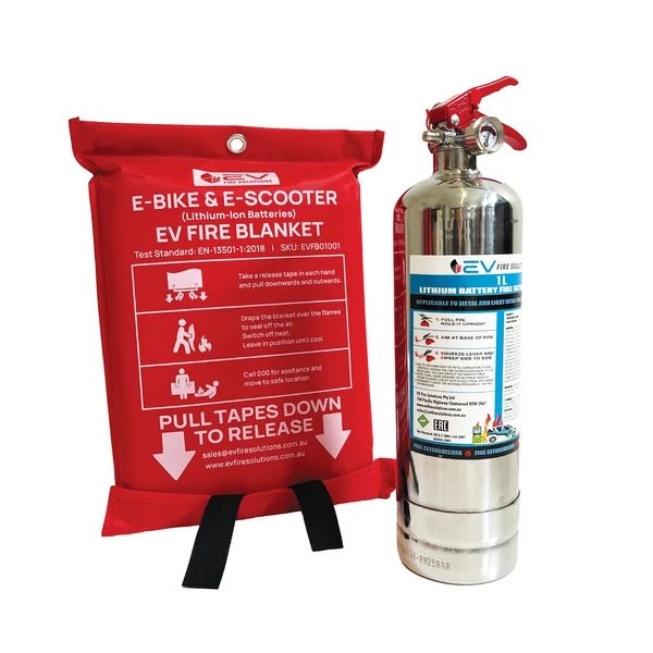 EV Fire Solutions EV Fire Safety Kit - 1L + EV Blanket