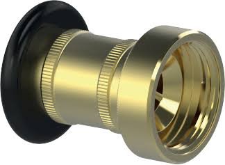 Giacomini A7B Adjustable Fog and stream nozzle brass 2.5"