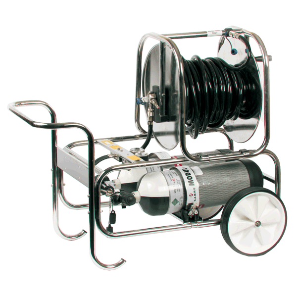 3M Scott Modulair Portable Airline Breathing Apparatus Trolley