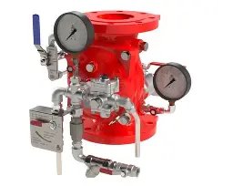 PCD-404: BERMAD Pneumatically Controlled, On-Off Deluge Valve - FP-400Y-4D