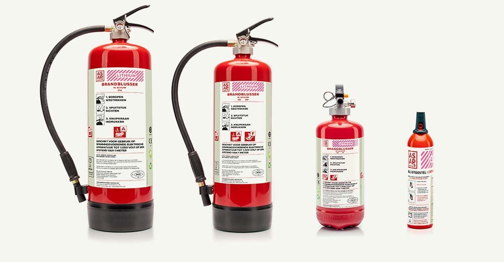 ASAPs Lithium-Ion Battery Fire Extinguisher