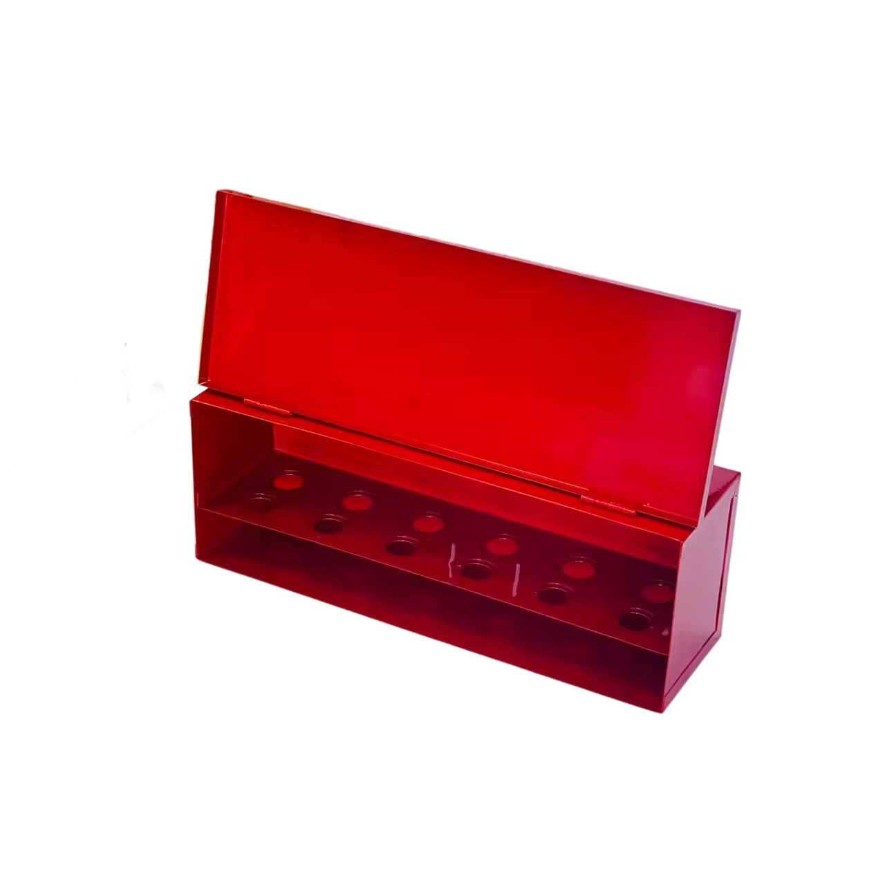 Fire Sprinkler Head Cabinet Red Steel Box