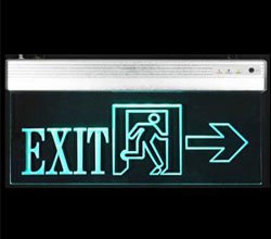 Suspended LED Acrylic Exit Signs