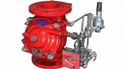 PCD-209: BERMAD Pneumatic Pressure Control Deluge Valve with Local Reset FP-400Y-4DC-H