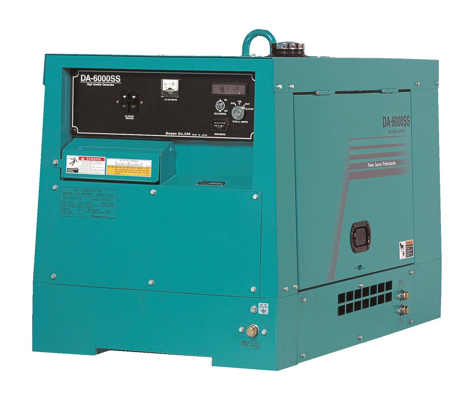 Denyo Generator DA-6000SS