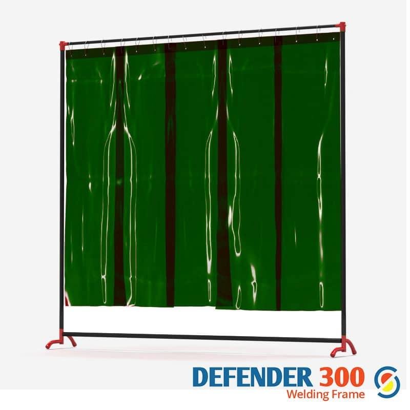 Welding Screen Green