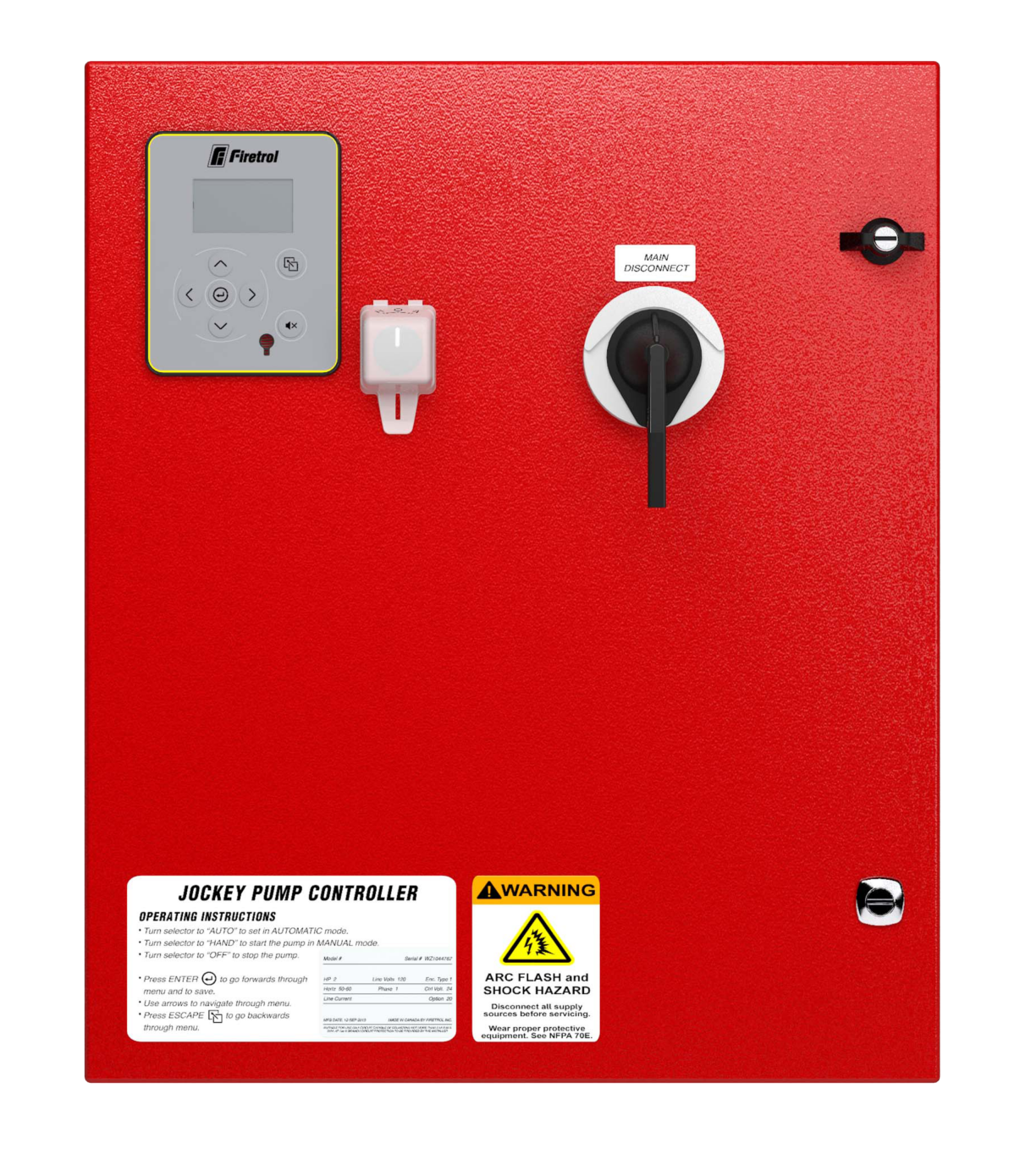FTA570 / FTA576 Jockey Pump Controller